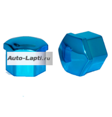 Комплект пластиковых колпачков hex21, blister 20+1, BLUE, JN-9966 LS