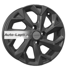 Khomen Wheels 5,5x14/4x100 ET45 D56,1 KHW1402 (Honda Civic) Gray